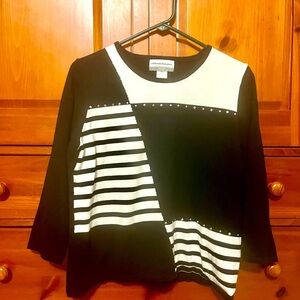 Alfred Dunner Sweater - Petite Lg